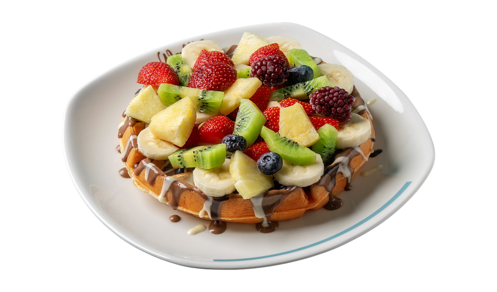 Double Fruit Waffle